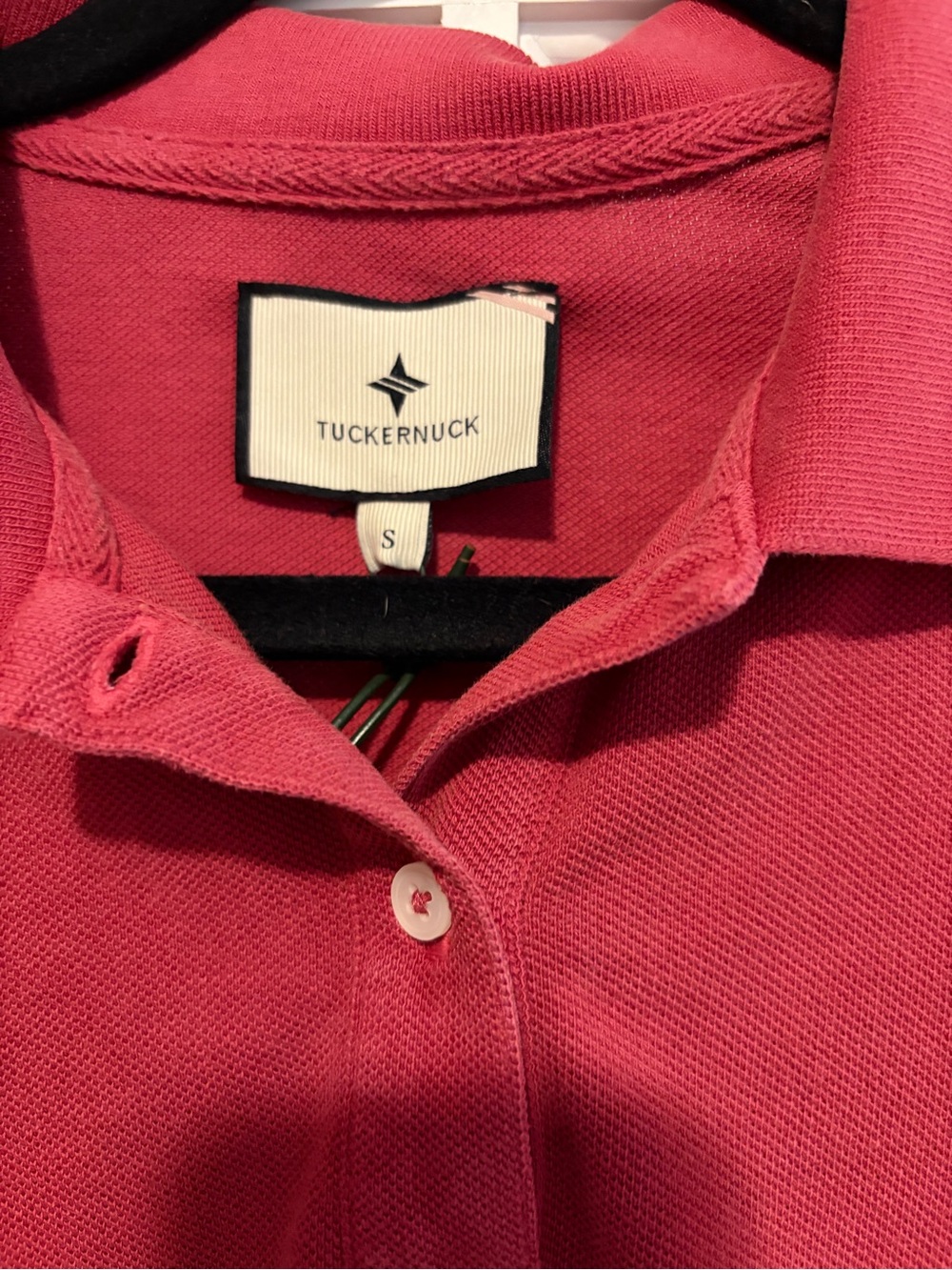 NWT Tuckernuck Raspberry Polo - Picture 2 of 4